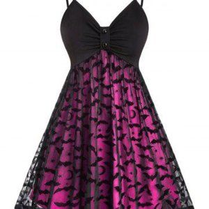 L@@king for pink mesh halloween dress in XL